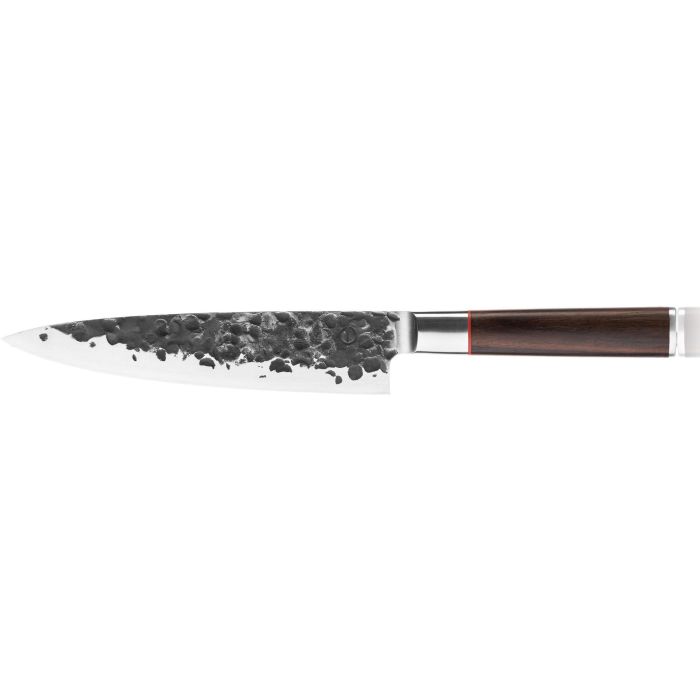 Couteau du chef - FORGED - SEBRA - Acier japonais 440C - Manche en bois Dalbergia - L 20,5 cm 3