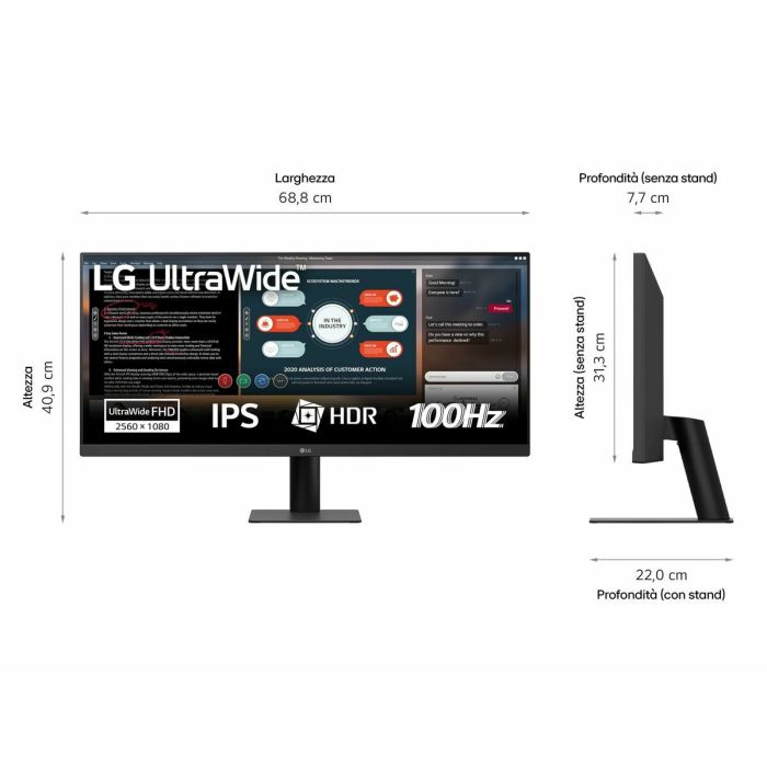 Monitor Gaming LG 29U511A-B 29" Full HD 13