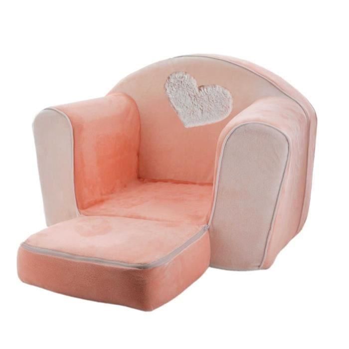 Fauteuil club convertible Lapinou - Rose - 42 x 55 cm 1 Fauteuil club convertible Lapinou - Rose - 42 x 55 cm 1