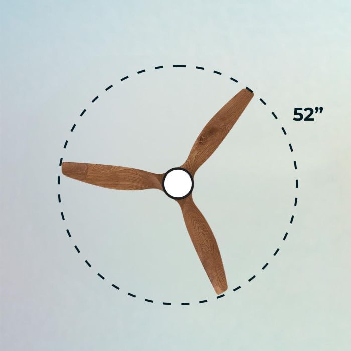 Ventilateur de Plafond avec Lumière Cecotec EnergySilence Aero 5230 18 W 40 W Noir Bois (3000-6500 K) 4