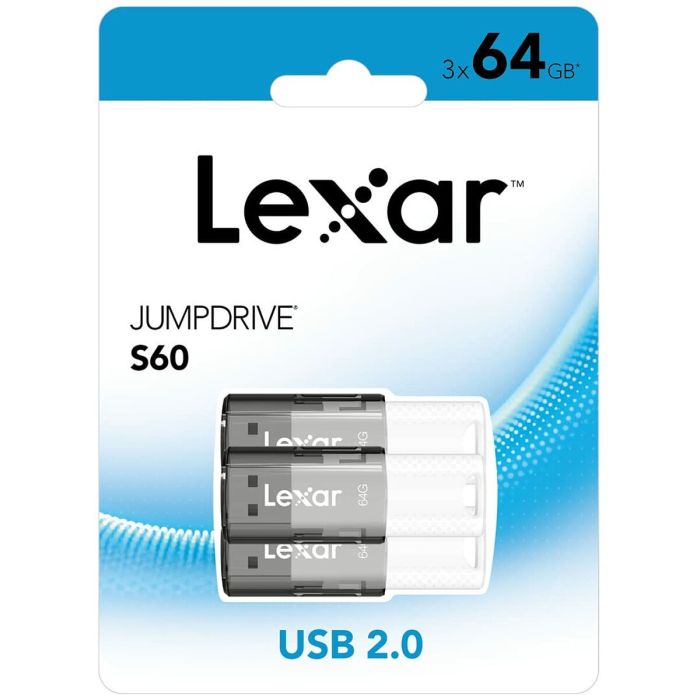 Clé USB Lexar LJDS060064G-B3NNG Gris 64 GB 4