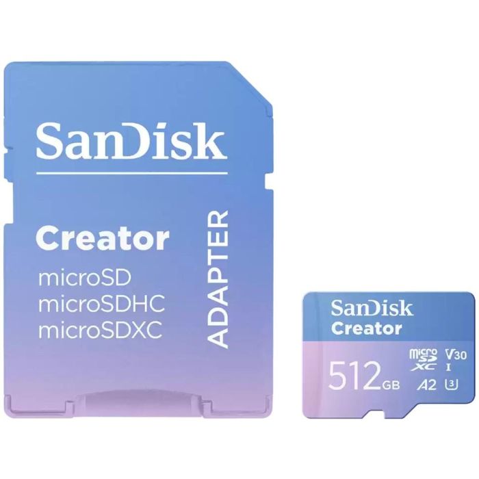 STICK Sandisk SD CARD Sandisk Creator MicroSD 512GB 1