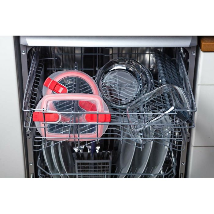 Récipient de Conservation des Aliments Pyrex Blanc Transparent 1,1 L 8 Récipient de Conservation des Aliments Pyrex Blanc Transparent 1,1 L 8