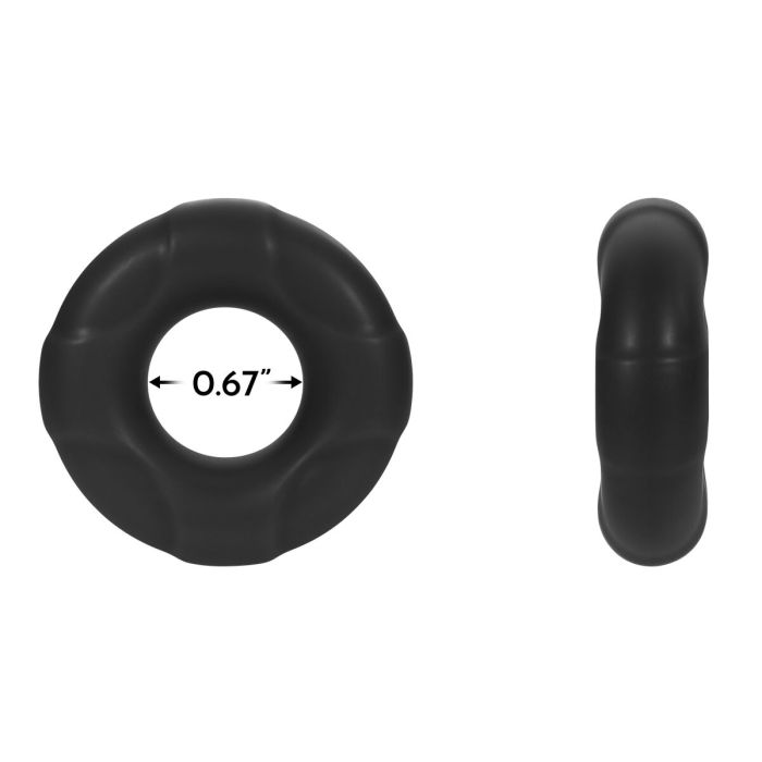 Anneau Pénis Forto Noir S Ø 17 mm 3 Anneau Pénis Forto Noir S Ø 17 mm 3