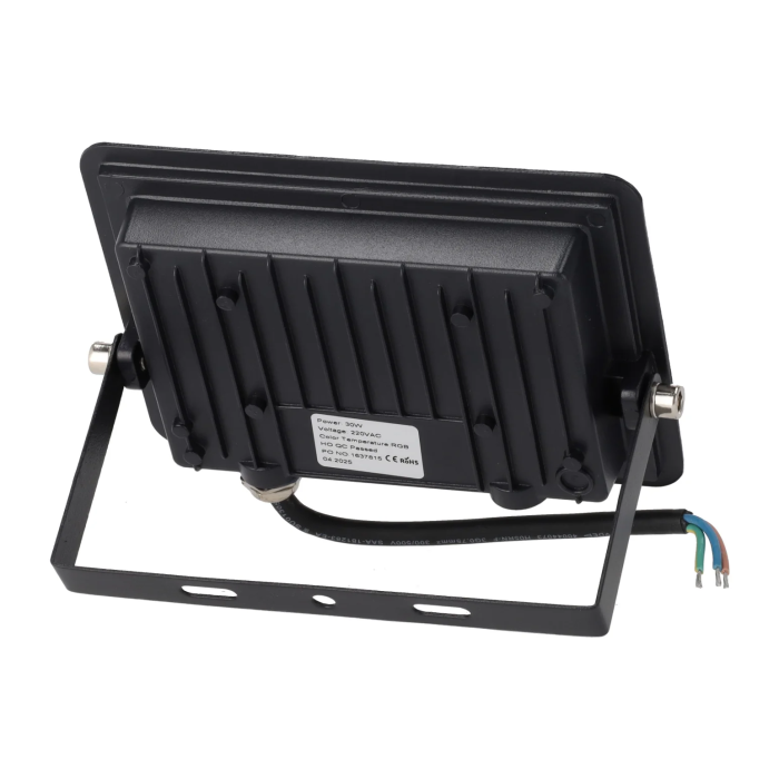 Projecteur LED RGBW 30W Extérieur IP65 Angle 120° Télécommandé HO-ICRGBFL-30W 2