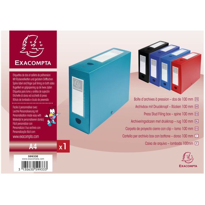 Organisateur Exacompta 59933E Vert 25 x 33 cm 1 Organisateur Exacompta 59933E Vert 25 x 33 cm 1