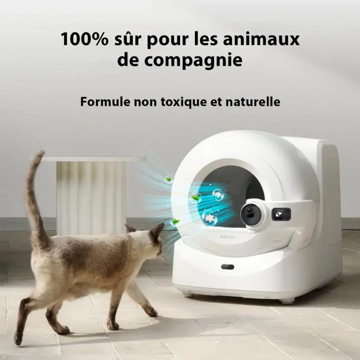 PETKIT N60 - Lot de 3 désodorisants pour litière automatique - Efficace 2 mois chacun - Anti-odeurs pour animaux