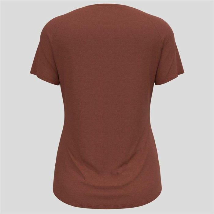 T-shirt à manches courtes femme Odlo Essential 365 Marron 1