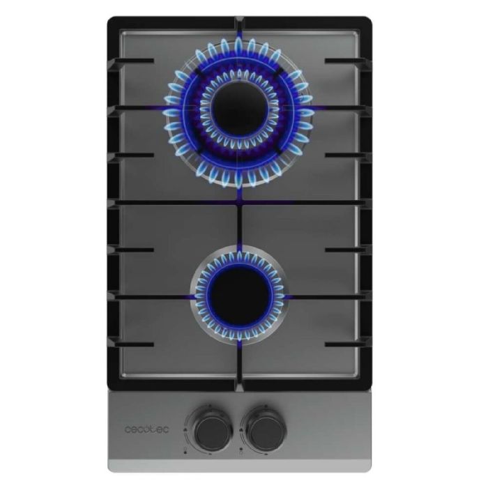 Plaque au gaz Cecotec Bolero Squad G 2200F Inox 5250 W 29 x 50 cm 2