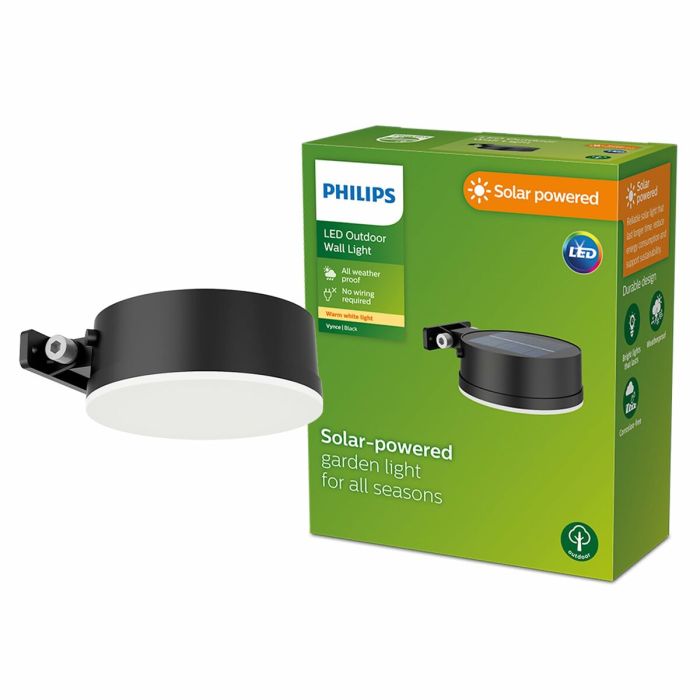 Applique Murale Philips 1,5 W 200 Lm Solaire Rond (2700 K) 2