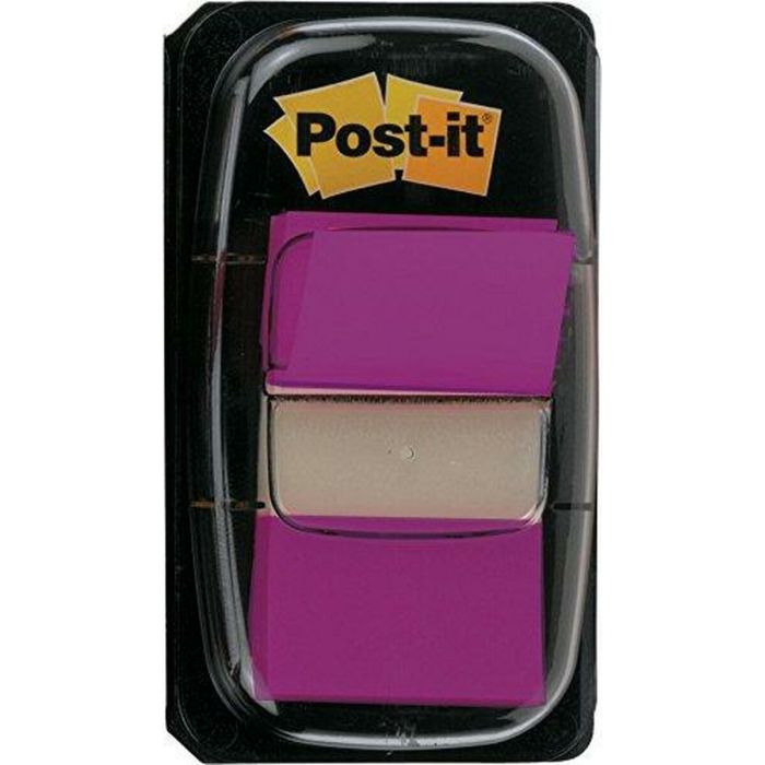 Notes Adhésives Post-it Index 25 x 43 mm Violet (3 Unités) 1