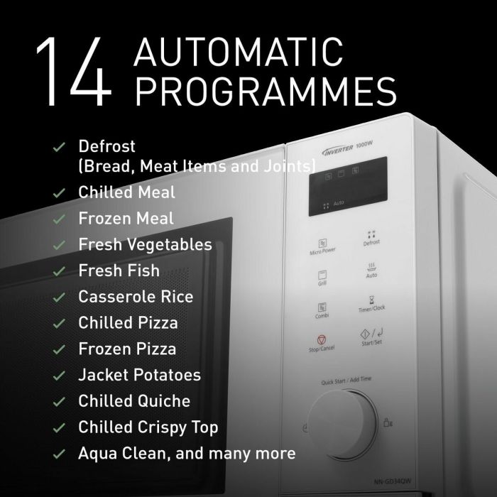 Micro-ondes avec Gril Panasonic 4 Micro-ondes avec Gril Panasonic 4