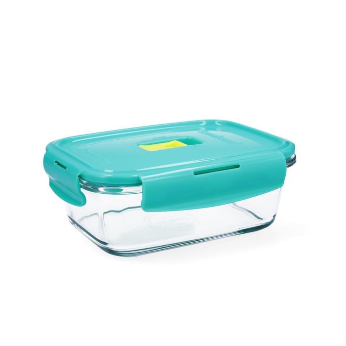 Recipiente Rectangular Hermético Vidrio Pure Box Holy Luminarc 82 cL 0 Recipiente Rectangular Hermético Vidrio Pure Box Holy Luminarc 82 cL 0