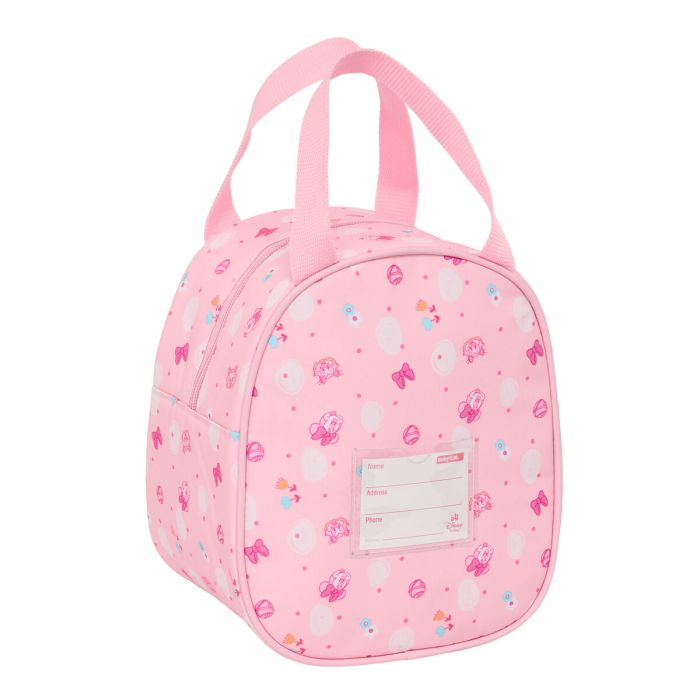 Sac glacière goûter Minnie Mouse Baby Rose 19 x 22 x 14 cm 1