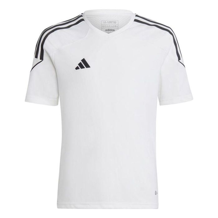 Maillot de Football à Manches Courtes pour Enfants Adidas Tiro 23 Blanc M 0 Maillot de Football à Manches Courtes pour Enfants Adidas Tiro 23 Blanc M 0