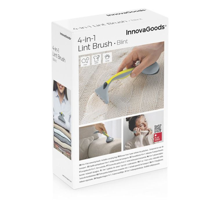 Brosse Anti-peluche avec Accessoires 4 en 1 Blint InnovaGoods 1
