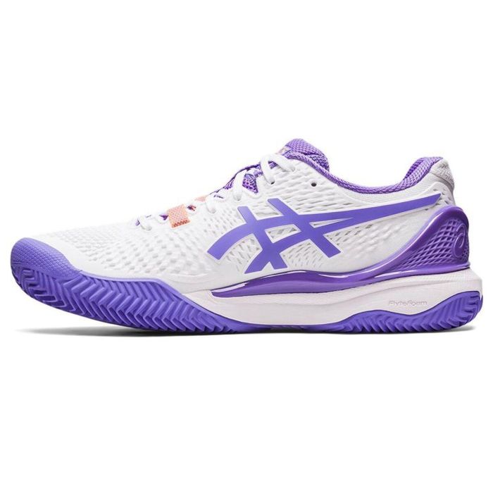 Chaussures de Running pour Adultes Asics Gel-Resolution 9 Clay Blanc 5