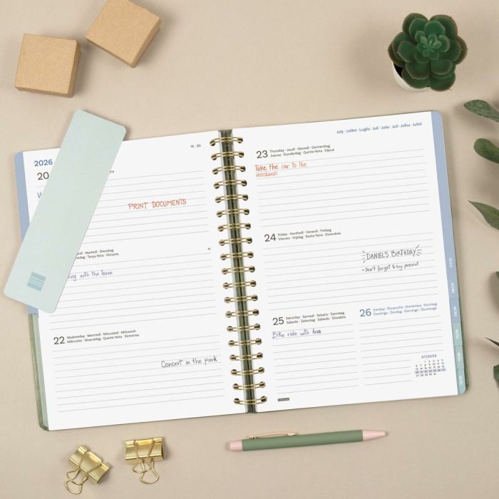 Agenda Finocam OPTIMAL B5 17,6 x 25 cm 2026 9