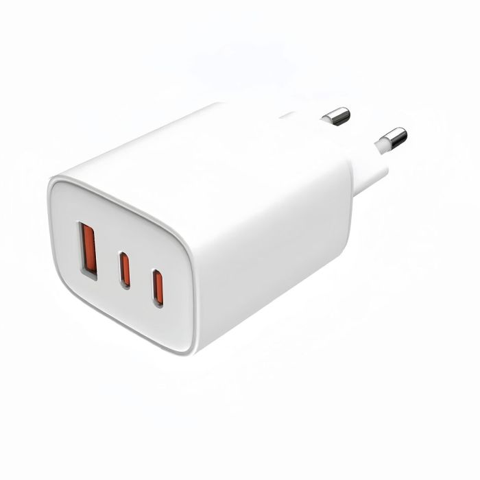 Chargeur mural LEOTEC LECSPH65W3W2 65 W Blanc 2 Chargeur mural LEOTEC LECSPH65W3W2 65 W Blanc 2