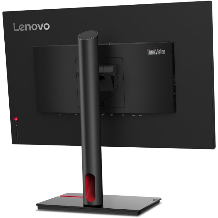 61cm/24" (1920x1200) Lenovo ThinkVision T24d-30 16:10 FHD IPS 4ms 100Hz HDMI VGA DP Speaker Pivot Black 6