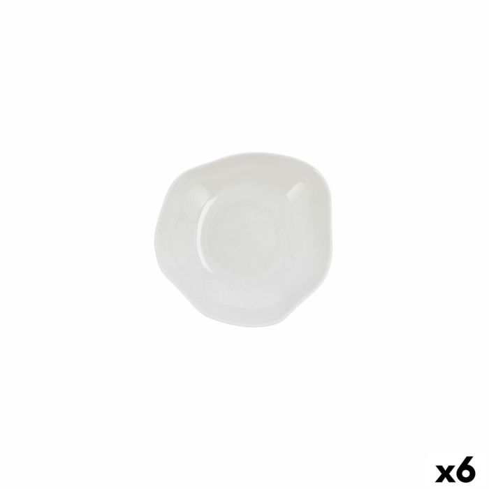 Ensemble à apértif Ariane Earth Blanc Céramique Ø 17 cm (6 Unités)
