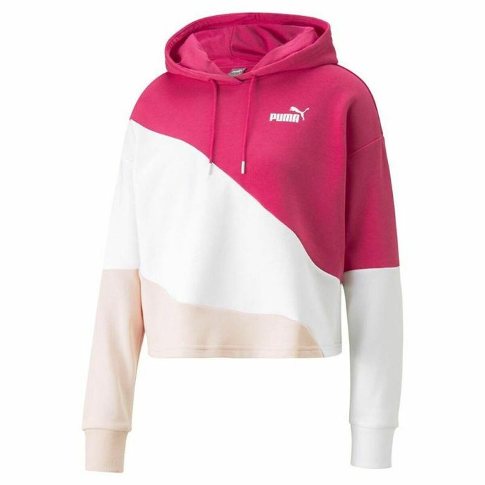 Sweat à capuche femme Puma Power Cat Rose 0 Sweat à capuche femme Puma Power Cat Rose 0
