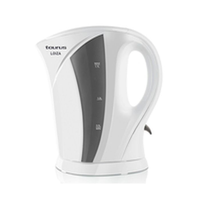 Bouilloire Taurus Blanc Plastique 2200 W 1,7 L 5 Bouilloire Taurus Blanc Plastique 2200 W 1,7 L 5