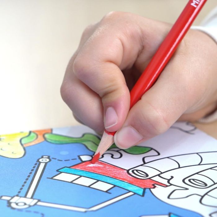 Bloc avec Dessins à Colorier Milan Alien invasion 5 Bloc avec Dessins à Colorier Milan Alien invasion 5