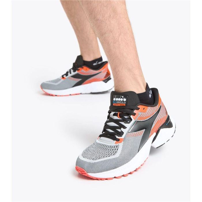 Chaussures de Running pour Adultes Diadora Mythos Blushield Vigore Gris 1