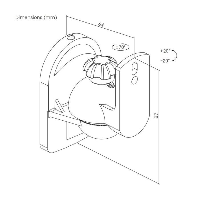 Câble HDMI Aisens SPK06U-423 Noir