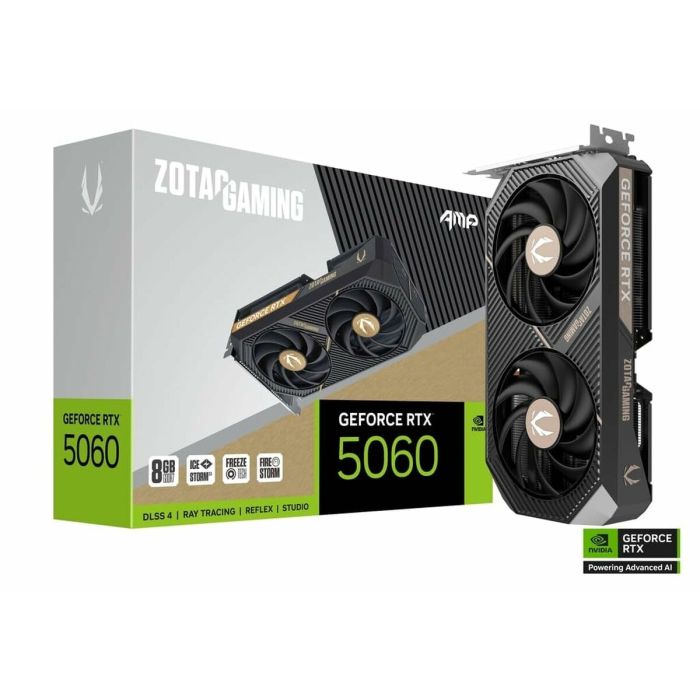 Carte Graphique Zotac ZT-B50600F-10M 8 GB GEFORCE RTX 5060 GDDR7 15
