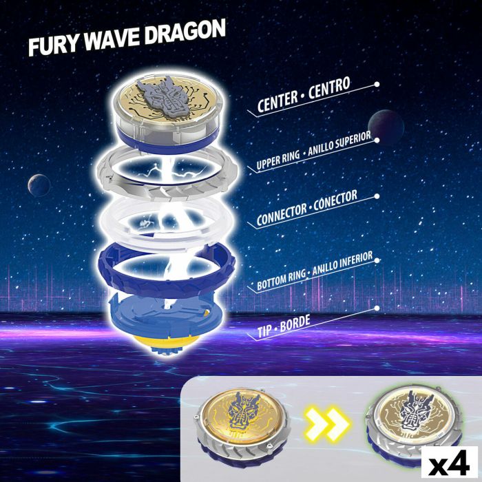 Toupie Infinity Nado (4 Unités) 16