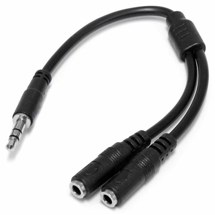 Adaptateur Audio Jack Startech MUY1MFFS Noir 0,2 m