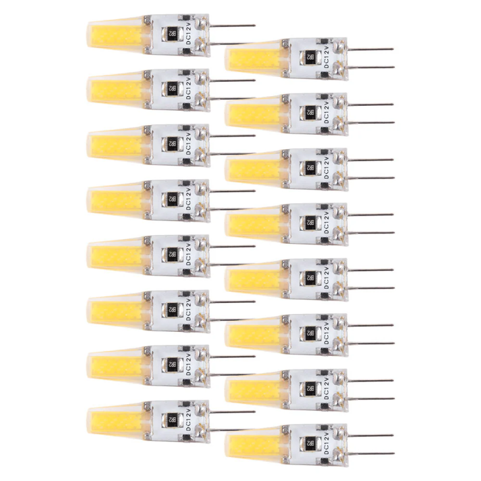 Pack 16 Ampoules LED G4 3W 252Lm 3000K 12V AC/DC 40000H CA-G4-3W-12-WW-PK16-AP 1