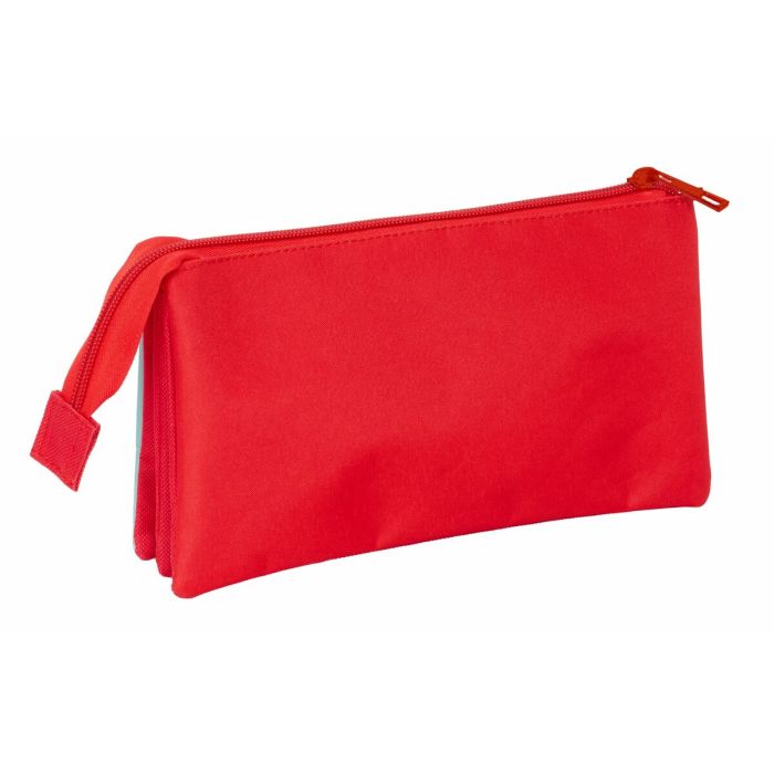 Trousse Fourre-Tout Triple Mickey Mouse Bleu 22 x 12 x 3 cm 4 Trousse Fourre-Tout Triple Mickey Mouse Bleu 22 x 12 x 3 cm 4