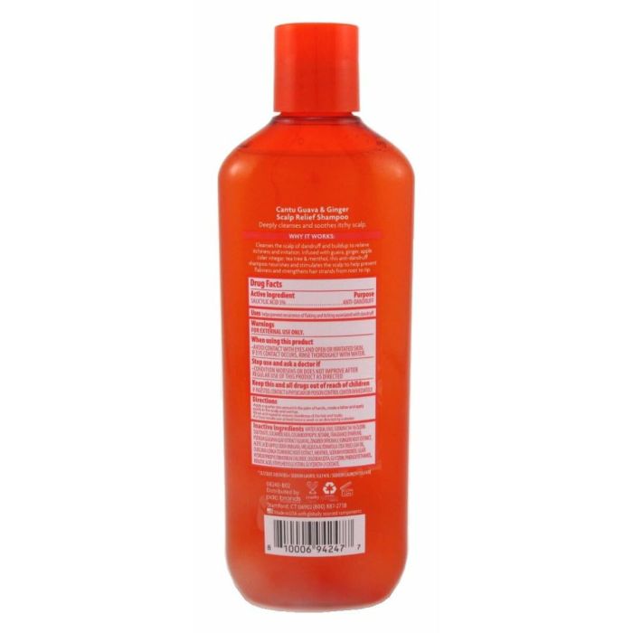 Shampooing antipelliculaire Cantu Scalp relief 400 ml 1