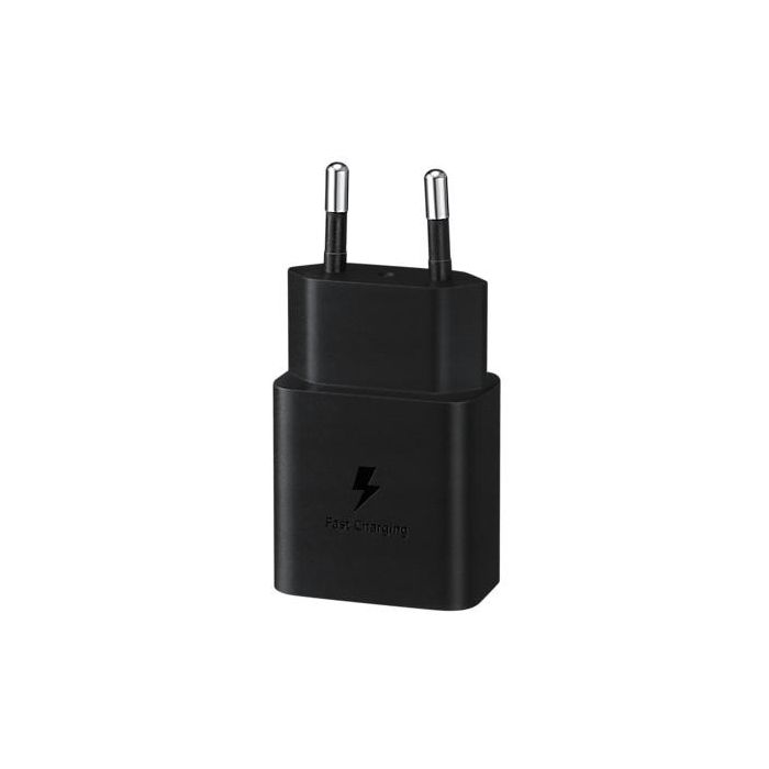 Samsung Schnellladegerät 15W Netzteil inkl. Datenkabel USB Type-C black 1 Samsung Schnellladegerät 15W Netzteil inkl. Datenkabel USB Type-C black 1
