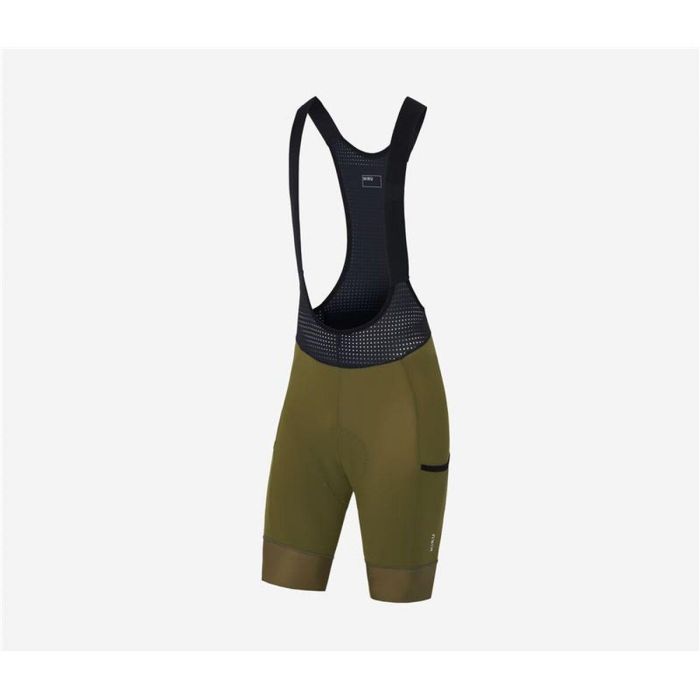 Culotte Hiru Adv Cargo Bibshort Olive Cyclisme 1