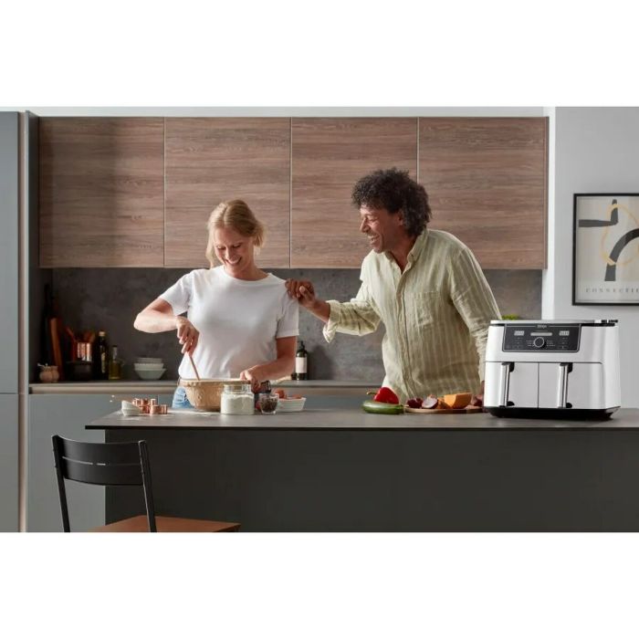 Friteuse à Air NINJA AF400EUWH Blanc 2470 w 9,5 L 1