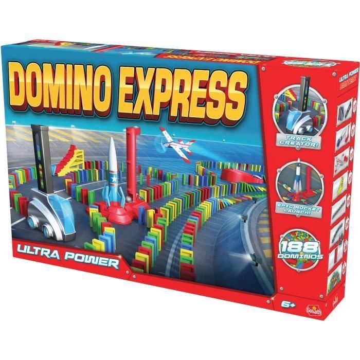 Domino - GOLIATH - Domino Express Ultra Power - Super Dealer pour circuits impressionnants! Des 6 ans 2 Domino - GOLIATH - Domino Express Ultra Power - Super Dealer pour circuits impressionnants! Des 6 ans 2