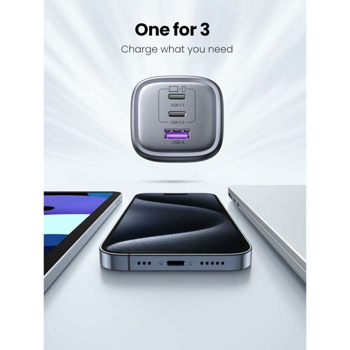 Câble USB vers Lightning Ugreen 25871 Gris 8