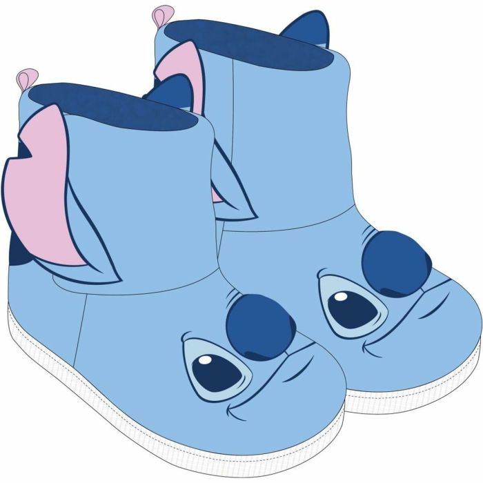 Chaussons Stitch Bleu clair 24-25 2