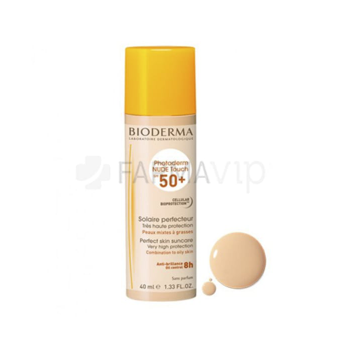 Bioderma Photoderm Nude Touch Spf50+ Naturelle 40 mL 0 Bioderma Photoderm Nude Touch Spf50+ Naturelle 40 mL 0