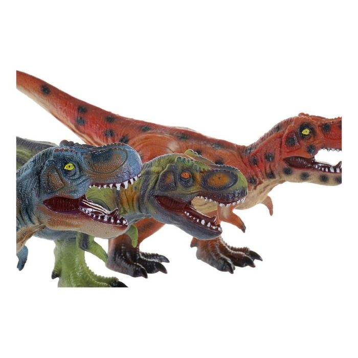 Dinosaure DKD Home Decor 3 Unités 12 Unités 60 x 17 x 28 cm Moelleux 2