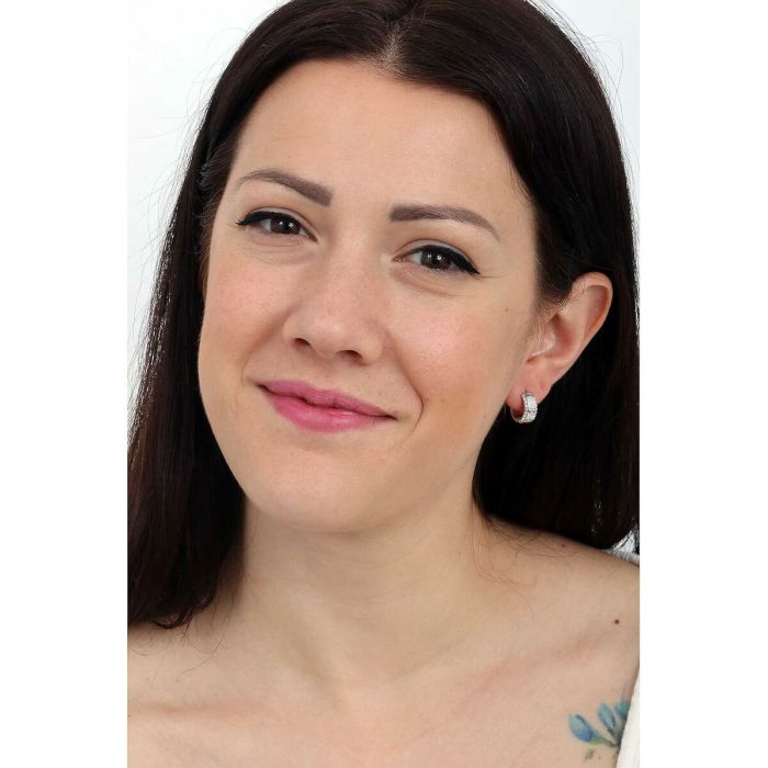 Boucles d´oreilles Femme Guess JUBE03112JWRHT-U 1 cm 2