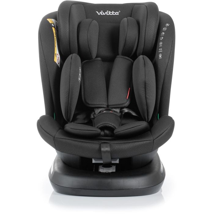 Siege auto - BABYAUTO - Sigma IFix Vivitta - Groupe 0/1/2/3 - 40/150 cm - Isofix + Top tether - Pivotant 360° - Inclinable - Noir 2 Siege auto - BABYAUTO - Sigma IFix Vivitta - Groupe 0/1/2/3 - 40/150 cm - Isofix + Top tether - Pivotant 360° - Inclinable - Noir 2