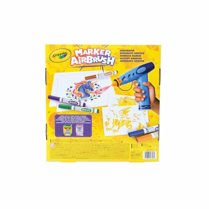 Kit de Dessin Crayola Marker Airbrush 3