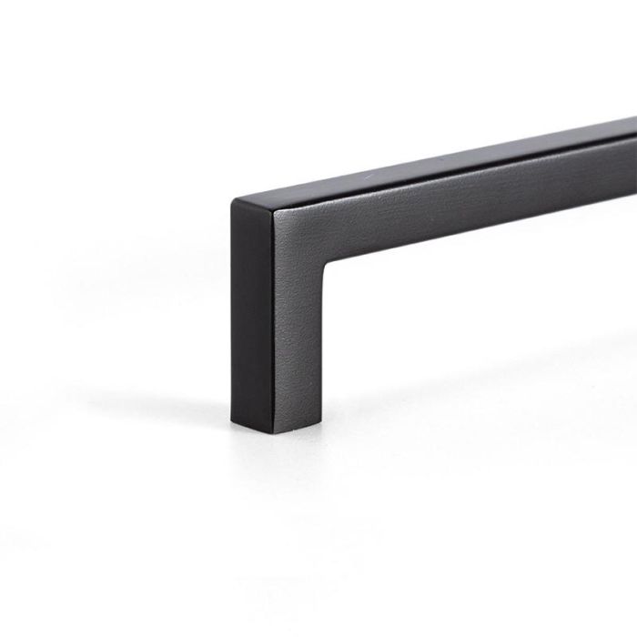 Tirador Zamak ''U'' Acabado Negro Mate Dist. Agujero Dist. 492Mm. Viefe 2