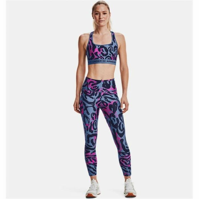 Leggings de Sport pour Femmes Under Armour HeatGear Bleu 1 Leggings de Sport pour Femmes Under Armour HeatGear Bleu 1