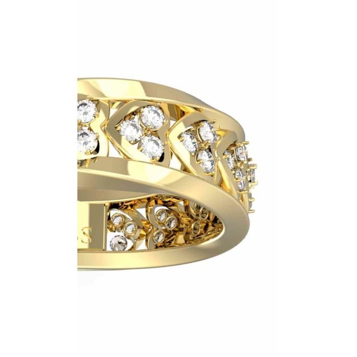 Bague Femme Guess JUBR04605JWYG52 12 Doré 2